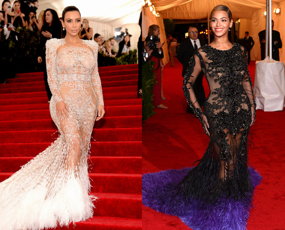 Kim Kardashian West, Beyonce Met Gala Kim Kardashian West, Beyonce Met Gala